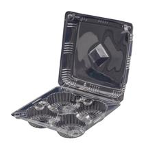 embalagem quadrada para 4 doces cupcackes - Sanpack S15 - Cx. 100 Unidades