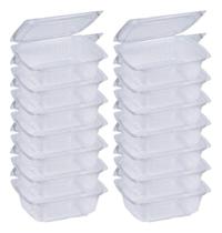 Embalagem Retangular Bp90 Pote Bolo Doce 500ml Kit C/ 100 Un