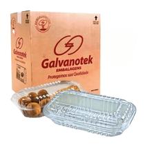 Embalagem retangular pet g-08 pacote c/100