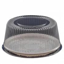 Embalagem S32 para Bolos Tortas Redonda com Tampa Alta Base Branca com 100 Unidades