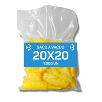 Embalagem / Saco A Vácuo 20x20 - 120 Micras - 1000 Unidades