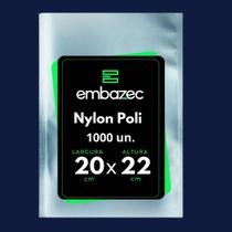 Embalagem Sacos A Vácuo 20x22x 0,12 micra - 1000 Un