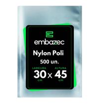 Embalagem Sacos A Vácuo 30x45x 0,12 micra - 500 Un