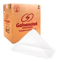Embalagem Sanduíche Natural Com Lacre Galvanotek G-565 C/100