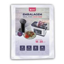 Embalagem Sous Vide 15x25 - 100 Unidades