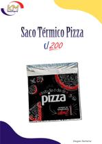 Embalagem Térmica para Pizza c/200 unidades - saco térmico, pizzaria, delivery (11202) - Agenflex