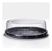 Embalagem Torta Mini Preta Baixa - Bp32pr Com 100 Un