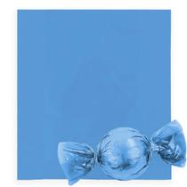 Embalagem Trufa 14,5x15,5cm Lisa Azul Claro 100 Unidades - Cromus Embalagem Trufa 14,5x15,5cm Lisa Azul Claro 100 Unidades - Cromus