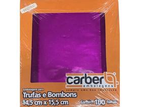 Embalagem Trufa 15x16 C/100 Pink Carber Embalagem Trufa 15x16 C/100 Pink Carber