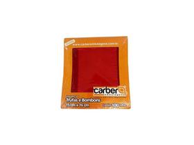 Embalagem Trufa 15x16 C/100 Vermelho Carber