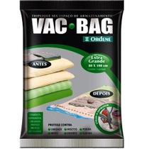 Embalagem Vac Bag 80 x 100 Saco para Armazenagem Impermeavel Extra Grande - Ordene