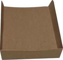 Embalagem Waffles Hamburguer Tapioca kraft 15x11x3 cm 50 un