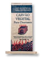 Embalagens Carvão 2kg Kraft Costurado - Kit Com 25 Unidades