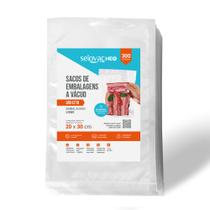 Embalagens para Vácuo Lisa 20x30cm Pct c/ 300 un Selovac