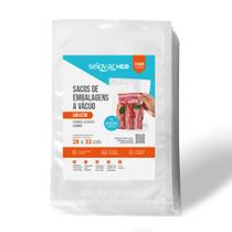 Embalagens para Vácuo Lisa 28x35cm Pct c/ 1000 un Selovac