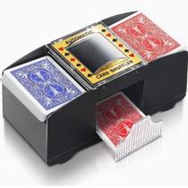 Embaralhador Misturador Cartas Jogos Baralho Automático 2 Decks Embaralhador Misturador Cartas Jogos Baralho Automático 2 Decks