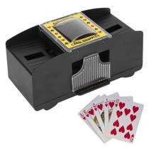 Embaralhador Misturador de Cartas Automático Jogos Baralho Poker Uno