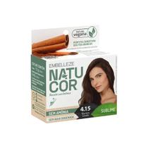 Embelleze tinta natucor 4.15 marrom canela