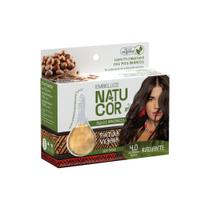Embelleze tintura natucor kit vegano s/ amonia 4.0 castanho medio