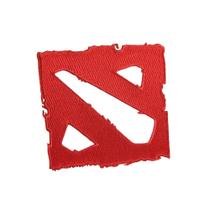 Emblem Patch DOTA 2 oficialmente licenciado em vermelho bordado