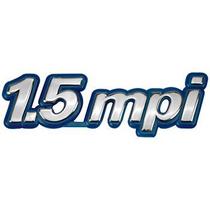 Emblema 1.5 Mpi Fd Azul Cromado Univesal Uno elba 147 tempra tipo siena strada Nk-130556a