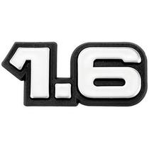 Emblema 1.6 Antigo Cromado Universal Gm Nk-130101b Emblema 1.6 Antigo Cromado Universal Gm Nk-130101b