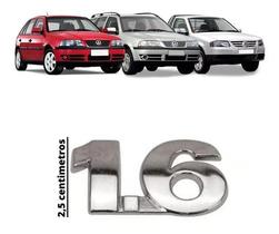 Emblema 1.6 Gol Parati Saveiro Golf Fox Polo G3 E G4 Origina Emblema 1.6 Gol Parati Saveiro Golf Fox Polo G3 E G4 Origina