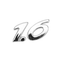 Emblema 1.6 Peugeot 2005 (cromado)