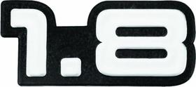 Emblema 1.8 (cinza) ( Kadett, Monza) 91/ Cinza