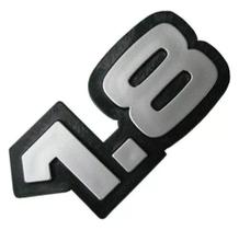 Emblema 1.8 Gm Antigo Cinza