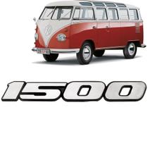 Emblema 1500 Fusca Kombi 1991 a 1996 Cromado Emblema 1500 Fusca Kombi 1991 a 1996 Cromado