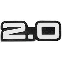 Emblema 2.0 Cinza Monza-kadett 1991 ... Nk-130604