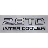 Emblema '2.8 td intecooler' frontier 03/07 (original)