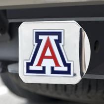 Emblema 3D cromado da capa de engate FANMATS 22668 Arizona Wildcats Emblema 3D cromado da capa de engate FANMATS 22668 Arizona Wildcats