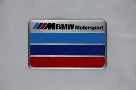 Emblema Aço Inox Bmw Motorsport M3 M5 X5 X6 118 120 320 325 330