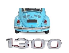 Emblema Adesivo 1300 Capo Traseiro Para Fusca 1970 a 1980