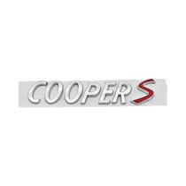 Emblema Adesivo 3D ABS Cooper S Para Porta-Malas Traseiro Para MINI R55 R56 F56 R50 R52 F55 JCW R53
