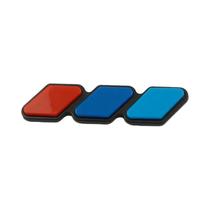Emblema Adesivo 3D Tricolor Para Grade Dianteira De Carros Tacoma 4Runner Tundra FJ RAV4 -