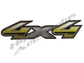 Emblema Adesivo 4x4 Toyota Hilux Flex