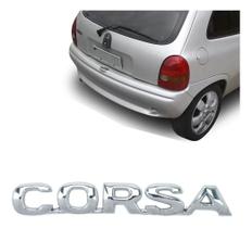 Emblema Adesivo Alto Relevo 3d Gm Corsa 1996 em Diante