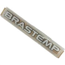 Emblema Adesivo Alto Relevo Branco Geladeira Brastemp Emblema Adesivo Alto Relevo Branco Geladeira Brastemp