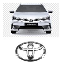 Emblema Adesivo Alto Relevo Grade Frontal Toyota Corolla 2015 a 2018