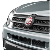Emblema Adesivo Alto Relevo Logo Fiat Diversos Carros Grade Frontal e Porta Malas