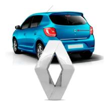 Emblema Adesivo Alto Relevo Porta Mala Renault Sandero Logan Duster e Fluence