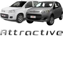 Emblema Adesivo Attractive Uno Palio 12/14 Prata