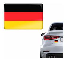 Emblema Adesivo Bandeira Alemanha 3d Resinado Carro Bd2