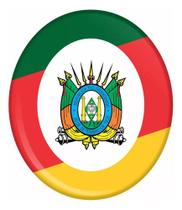 Emblema Adesivo Brasão Rio Grande Do Sul 3d Resinado Bd10