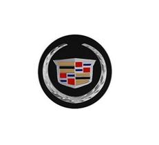 Emblema Adesivo Cadillac Cadilac Chave Aluminio 14Mm