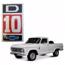 Emblema Adesivo D10 Pick-up Com Gravata Azul