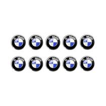 Emblema Adesivo De Botão De Rádio Para Chave Remota De Carro BMW M Performance De 11mm Para E46 E47